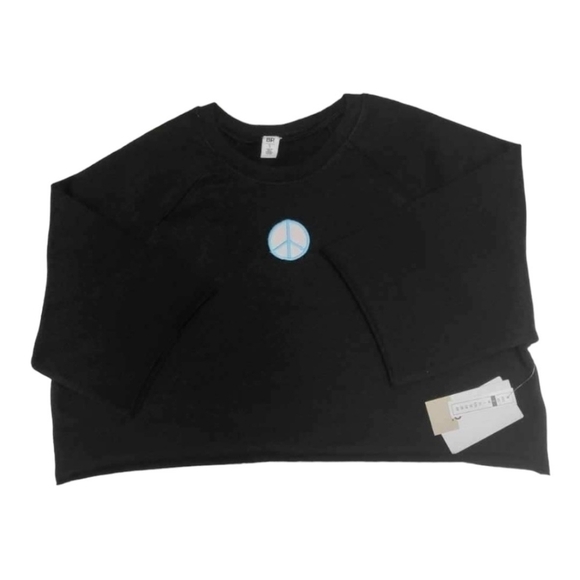 NORDSTROM BP Cropped Fleece Pullover - Picture 2 of 5